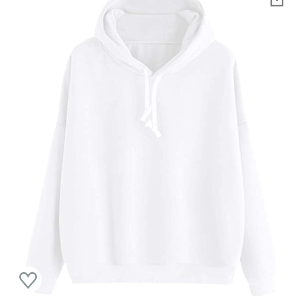 White hoodie